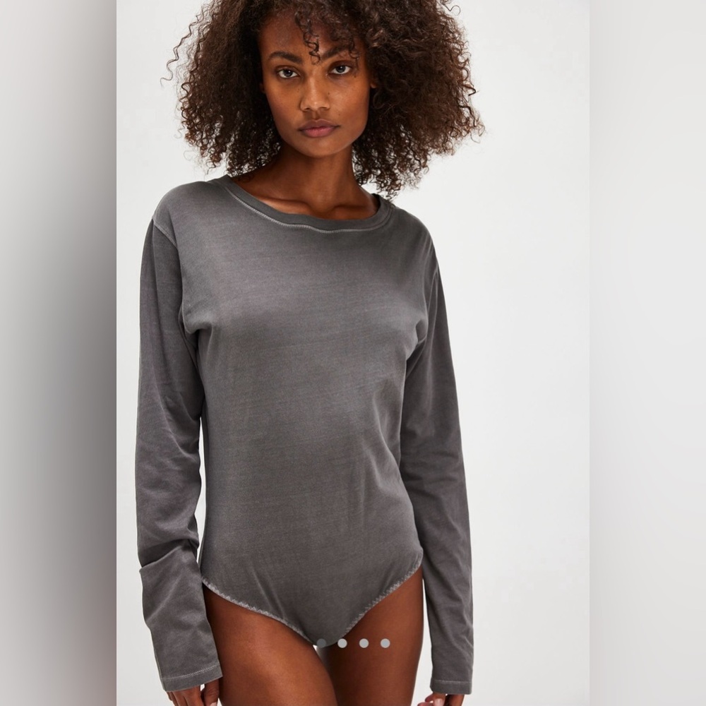 NWT Free People Casual Long Sleeve Bodysuit
